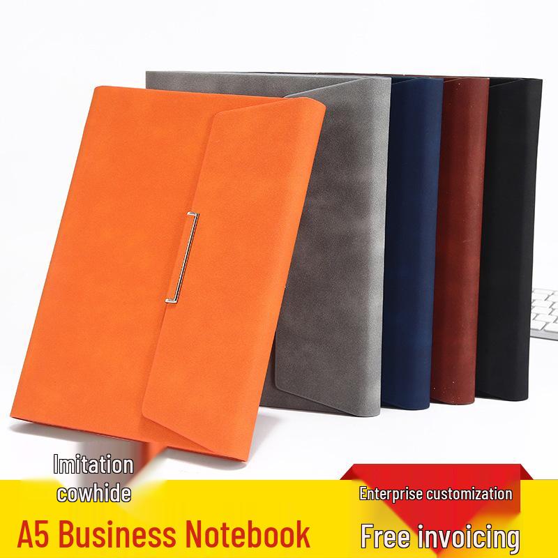 A5 Custom Logo Binder Notebook: Business Stationery & Student Planner Diary