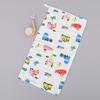6 Layer Pure Cotton Baby Gauze Square Towel High Density Printed Children Face Washing Saliva Towel Soft Absorbent