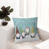 Christmas Gnome Cartoon Personalized Picture Text Home Decorative Pillows Household Gifts 45x45cm