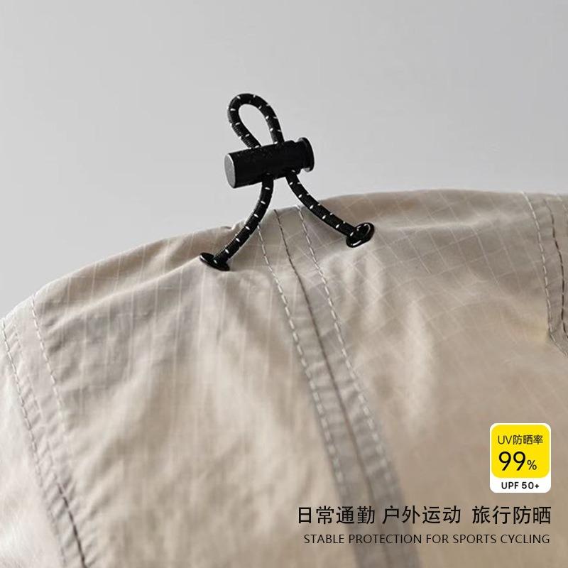 Quick-drying baseball cap Short brim Five soft brim in spring and summer Upturned outdoor sports cycling Quick-drying baseball cap