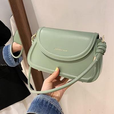 Premium Texture Underarm Bag Women'S Fashion Small Square Bag Shoulder Messenger Bag