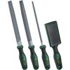 Set de limes 200 mm/8 BOSCH - Avec brosse - 4 pcs