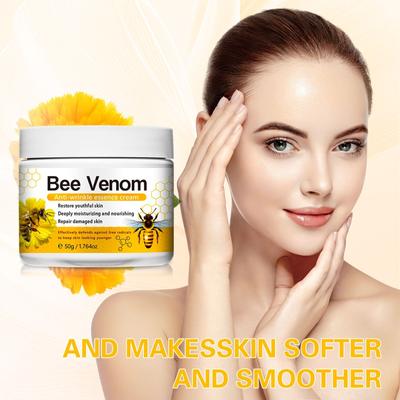 Bee Moisturizing Anti-Falten, Bee Anti-Falten, Anti-Falten Feuchtigkeitsspendende, Intensive Gesichtsbehandlung Geeignet Für Alle Hauttypen,50ML