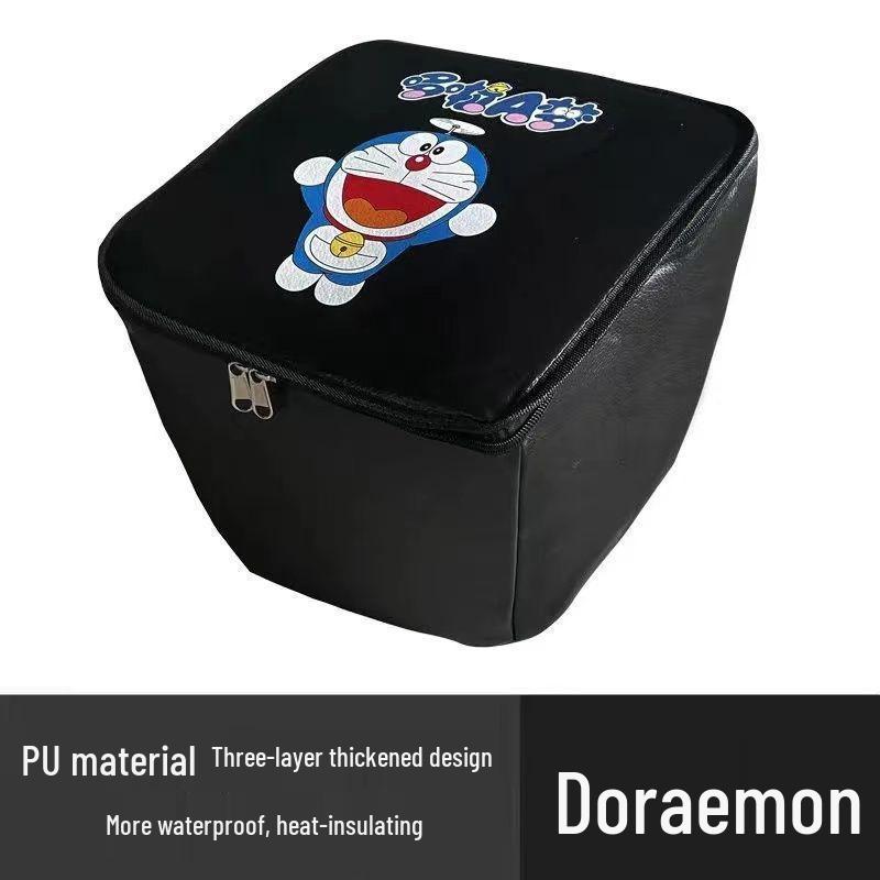 Electric Scooter Basket Liner - Waterproof, Snowproof, Universal Fit with Lid