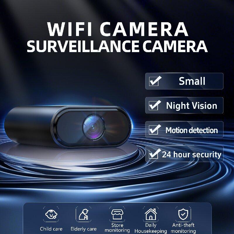Mini Smart Surveillance Camera HD Night Vision Motion DetectionAlarm for Home Shops Garage Portable Wireless Remote Monitor