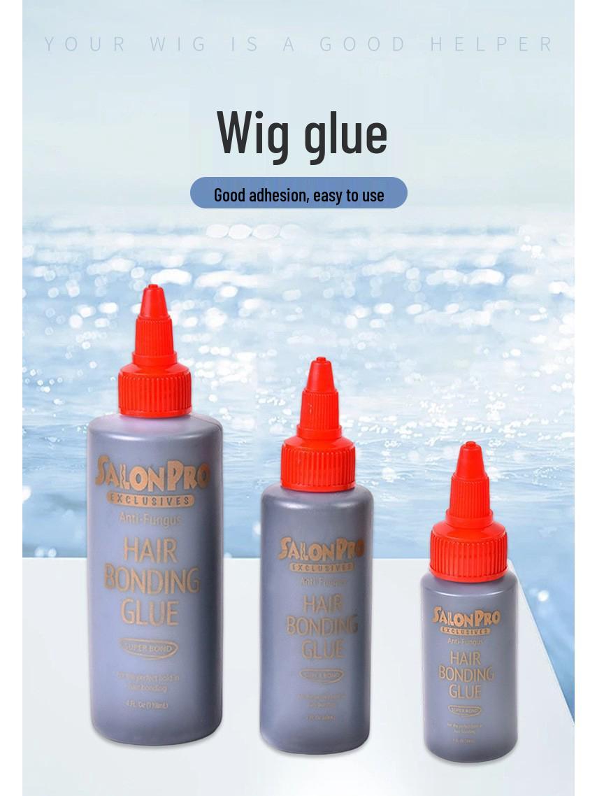 

Black Wig Weft Glue for Hair Extensions & Eyelashes - Quick, Eco-Friendly Hair Extension Tool 118ML