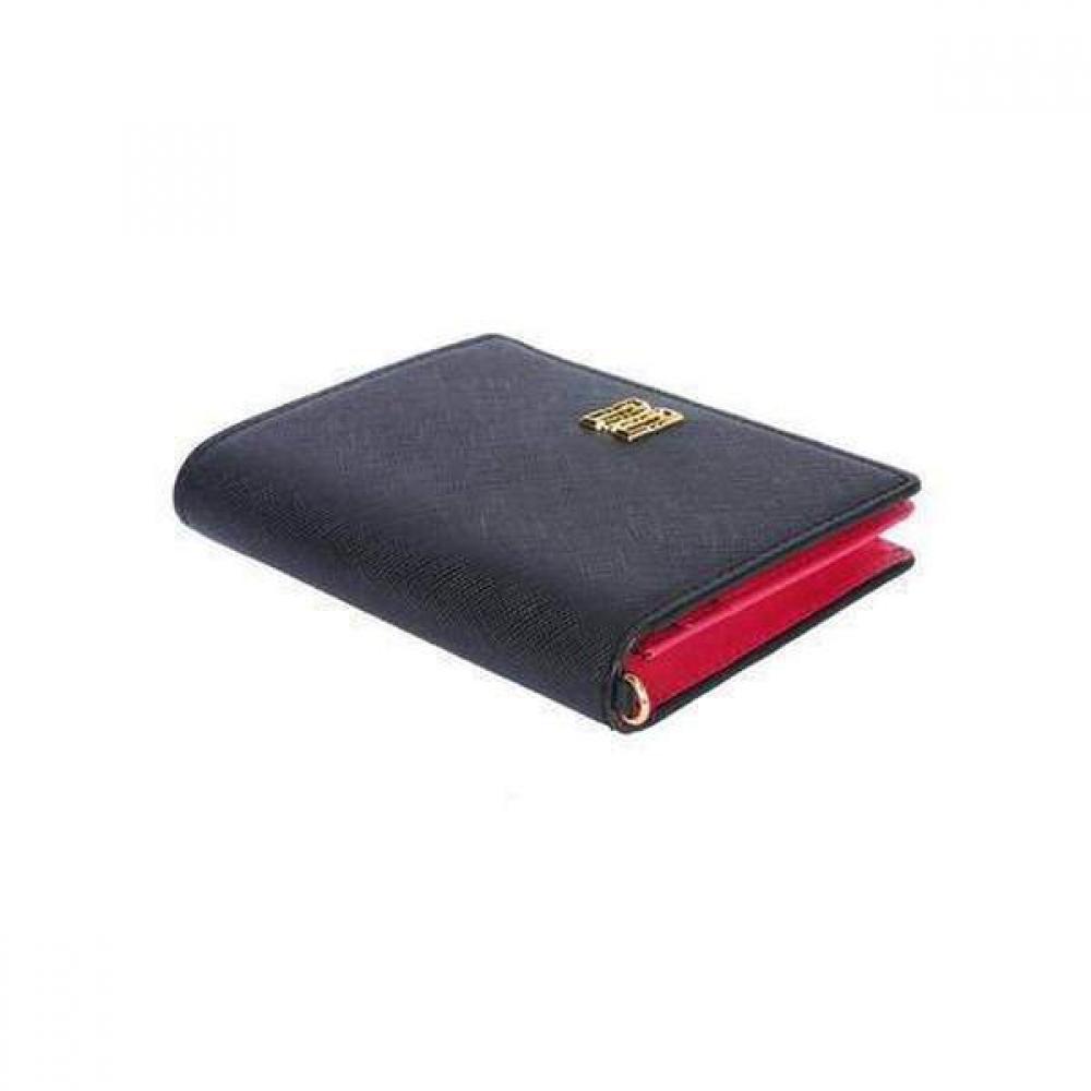 Daks Black Card Wallet Dd Logo Dcwa5f012bk