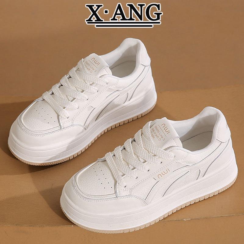 

Leather platform white shoes women s shoes panda shoes autumn new versatile board shoes light casual sports shoes 40