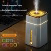 Small Desktop Night Light Humidifier for Bedroom, Dorm, Office - Ideal Gift for Students, Pregnant Women, and Girls