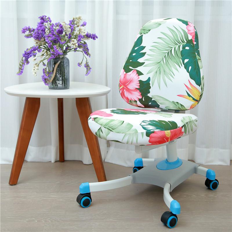 

Детский чехол на стул для учебы, эластичный студенческий подъемный стул, подушка на спинку, чехол для письменного стула, чехол для офисного компьютерного сиденья