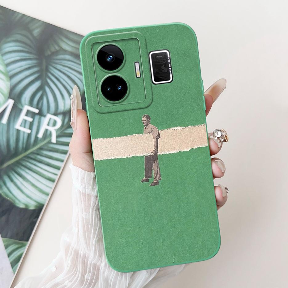 For Realme GT3 Case RMX3709 Cute Funny Cartoon Cover Soft Silicone Case For Realme GT Neo 5 Neo5 240W RealmeGT3 Back Cover Coque