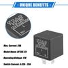 VekAuto Relais Elektronisches LED Blinker Relais Fix CF13 JL-02 3 Pin LED Blinker