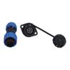 SP16 Flange Waterproof Aviation Plug Socket IP68 Male and Female Butt Joints Flange Waterproof Connector