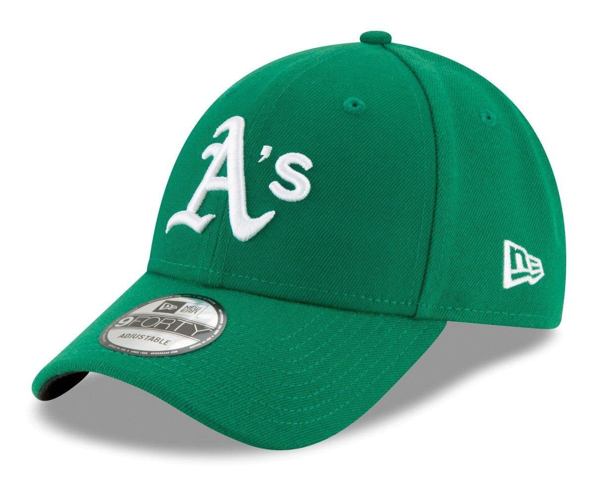

New Era Oakland Athletics MLB 9 Forty League Регулируемая шляпа Келли Грин - зелёный