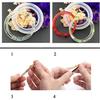 10 Pcs DIY Bracelet Jewelry Casting Molds Silicone Resin Jewelry Molds Set for Resin Epoxy