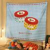 Showa Retro Background Cloth Tapestry for Bedroom  Dorm Decor Photo Backdrop and Wall Covering