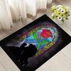 1pcbeauty-and-the-beast Carpet Area Rug, Bedroom, and Playroom Durable, Stain-Resistant, and Easy To Clean, Living Room