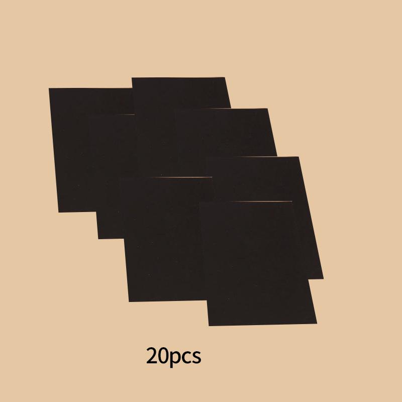 20 pcs thick cowhide cardboard DIY Card blank postcard cowhide bookmark Doodle drawing paper Decorative paper