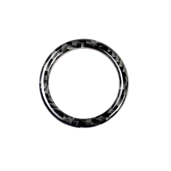 

Внутреннее декоративное кольцо стартера двигателя автомобиля из углеродного волокна для BMW E90