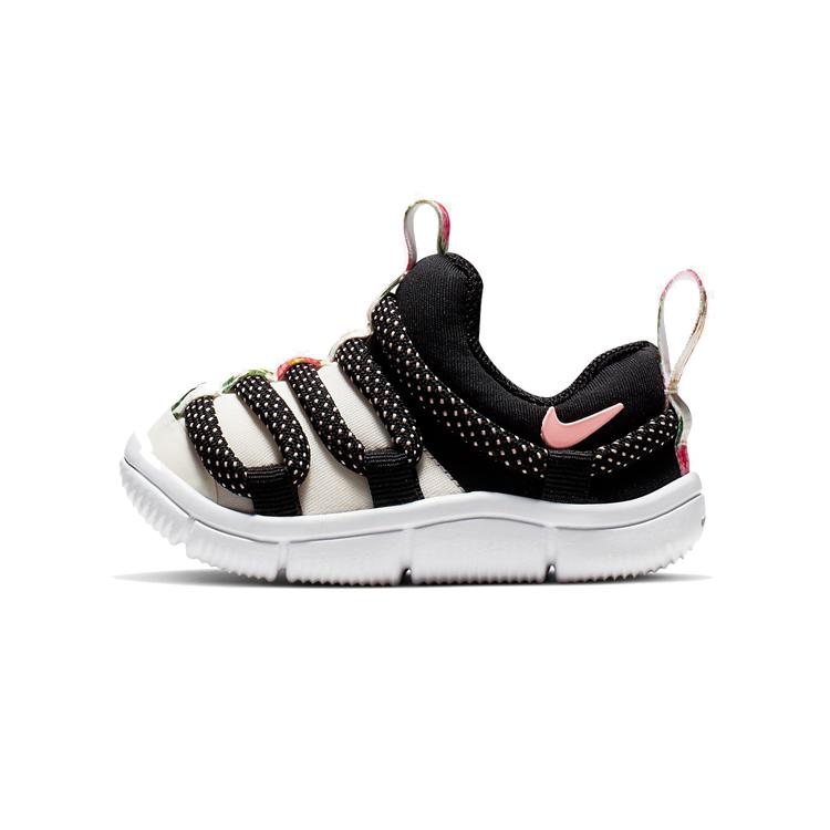 

New Nike Novice Low Top Toddler Shoes Black Pink Infant And Toddler BQ5290-100 18.5