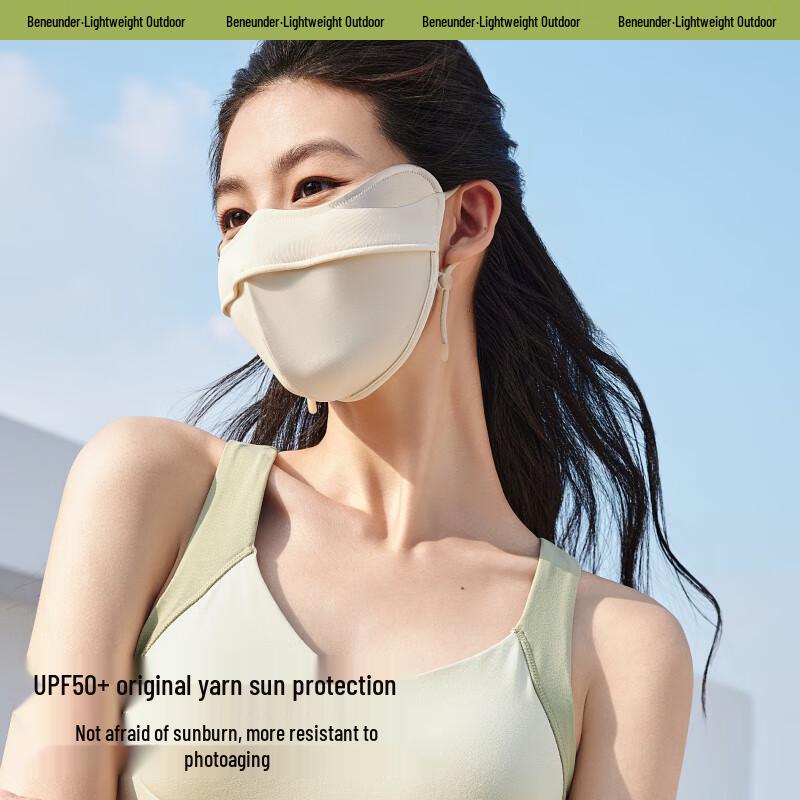 Beneunder Women's Full Face Sun Protection Mask
