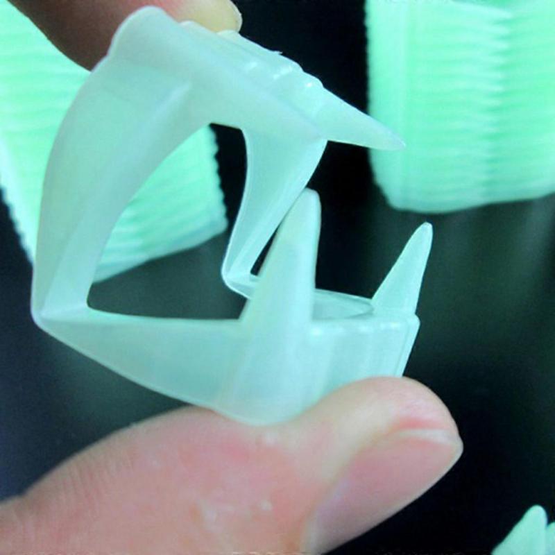 Novelty Gag Fangs Fake Teeth for Cosplay Party Halloween Tricky Playset Practical Joke Prank Toy for Halloween Festival  OneSize Green