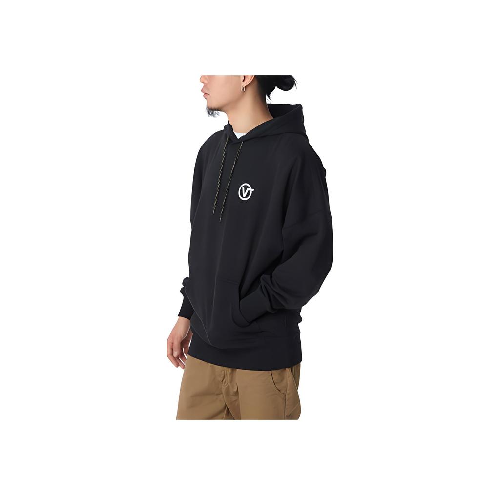 Vans Letter Logo Printed Hoodie Unisex Hoodies Black VN0A4BP7BLK