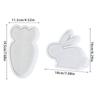 Rabbits Carrot Tray Silicone Moulds Resin Tray Molds for Epoxy Resin Candle Holder Jewelry Storage Tray Home Decoration