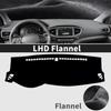 for Hyundai Ioniq 2016- Electric EV Hybrid PHEV High Quality Dashboard Cover Dashmat Sunshade Anti‑UV Protector Dash Mat Pad