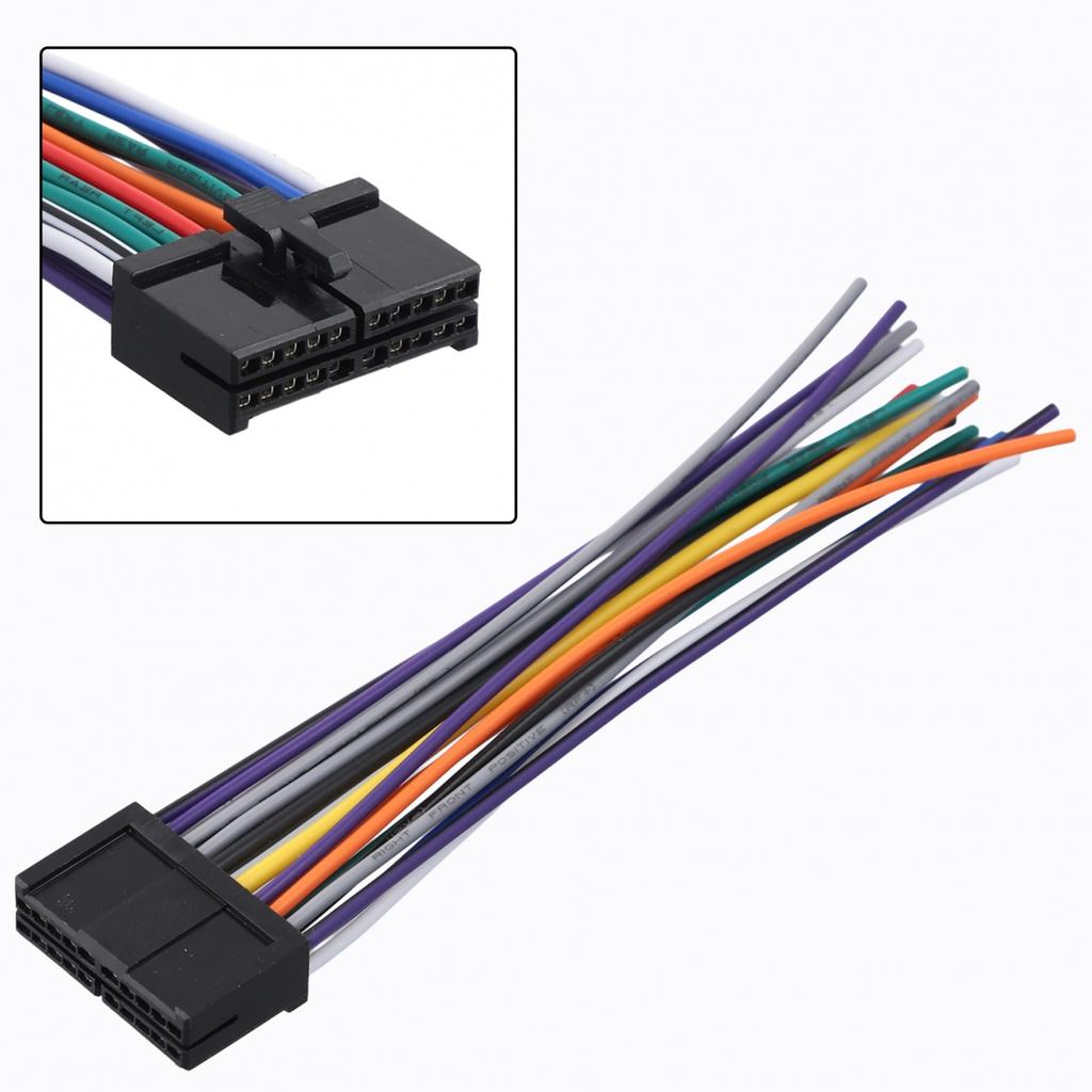 Cablu Adaptor de Cablaj Audio cu 20 de pini Fiabil și cu Instalare Rapidă pentru Radio Auto