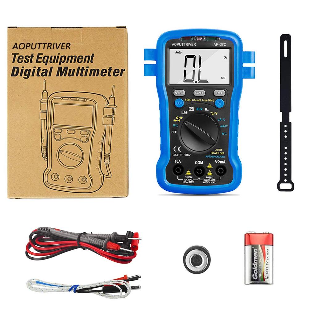 Digital Multimeter Auto Ranging TRMS Multimeter AP-39C