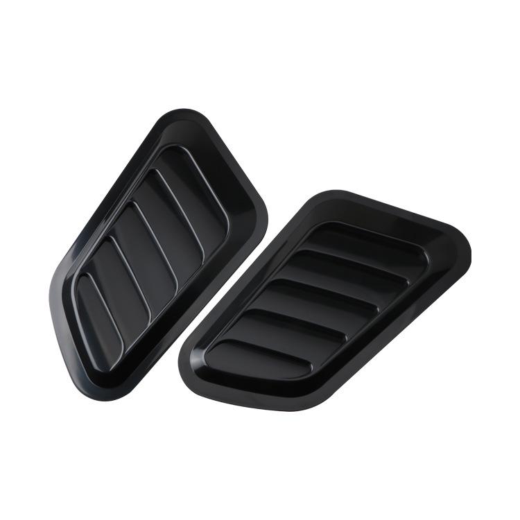 Decoración de Capucha para Rejilla de Aire de Coche Universal de Fibra de Carbono