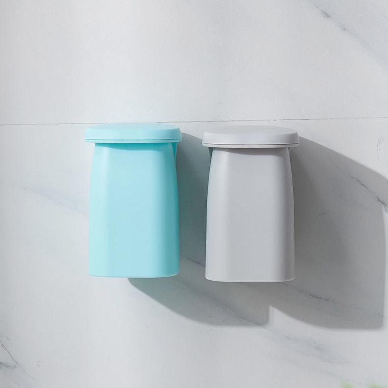 Magnetic Wall-Mounted Toothbrush Holder & Mouthwash Cup Set, Punch-Free Seamless Bathroom Storage Shelf.