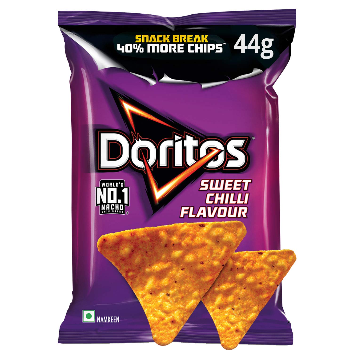 Doritos Nacho Chipsweet Chili Flavour - Sweet Chilli 44Gm/51.4G