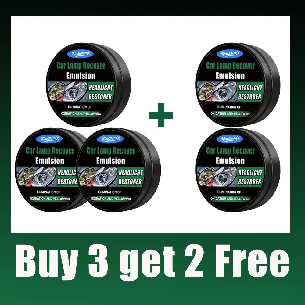 Q19 Car Headlight Repair and Polishing Kit, Headlight Scratch Remover, Repair Cleaning Paste, Oxidation Removal Polishing Paste