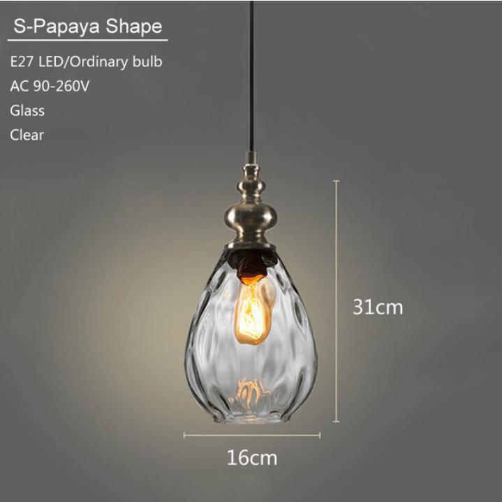 Modern Creative European Water Wave Glass Chandelier LED E27 Living Room Dining Room Kitchen Cafe Interior Lighting Fixture