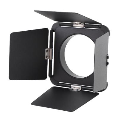 Four Leaf Light Baffle for Bowens Small Mount Aluminum Alloy Flash Light Baffle Fit for ULanzi Video Lights