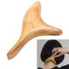 Triangle Body Wood Neck Shiatsu Reflexology Wooden Spa Therapy Massager Blood