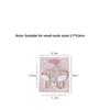 Cute Wing Star Acrylic Photocard Holder Keychain 1 Inch Id Photo Display Sleeve Kpop Card Holder Keychain Pendant Fans Gift