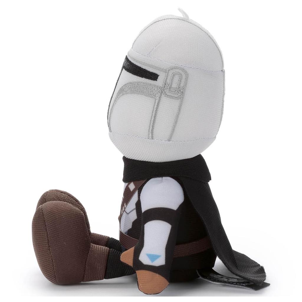 TAKARATOMY A.R.T.S Star Wars Character Beans Collection Mandalorian Din Djarin Plush Toy, Approximately 17cm Tall