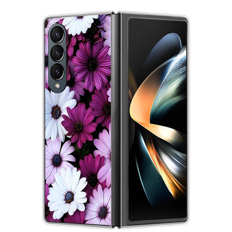Etui na Samsunga Z Fold 5 Słodkie Modne Twarde Przezroczyste Etui na Telefon dla Samsunga Galaxy Z Fold5 5G ZFold 4 6 5G Powłoka Ochronna ZFold6