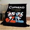 Cuphead's Devil Deal Soft Comfortable All Seasons blanket Sofa Office Naps blanket Outdoor Travel throw Perfect Gift