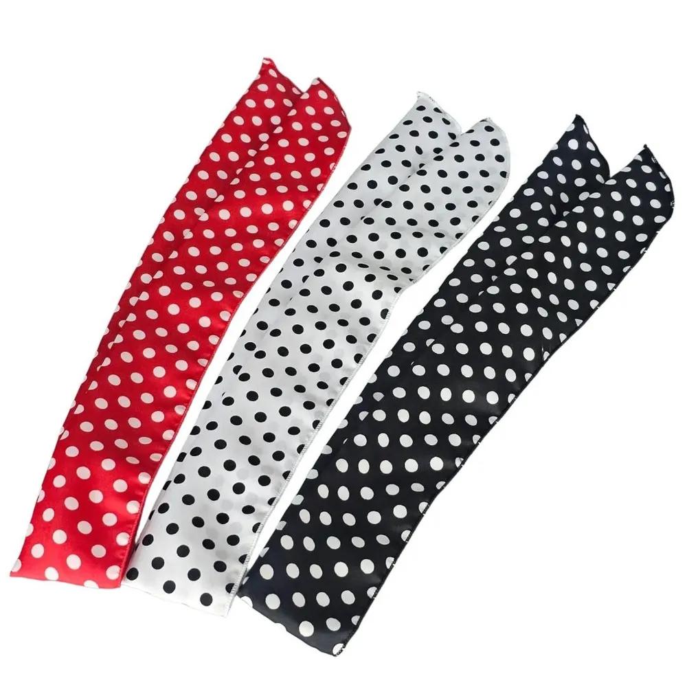 Headband, polka dot style, bandana, headband, retro