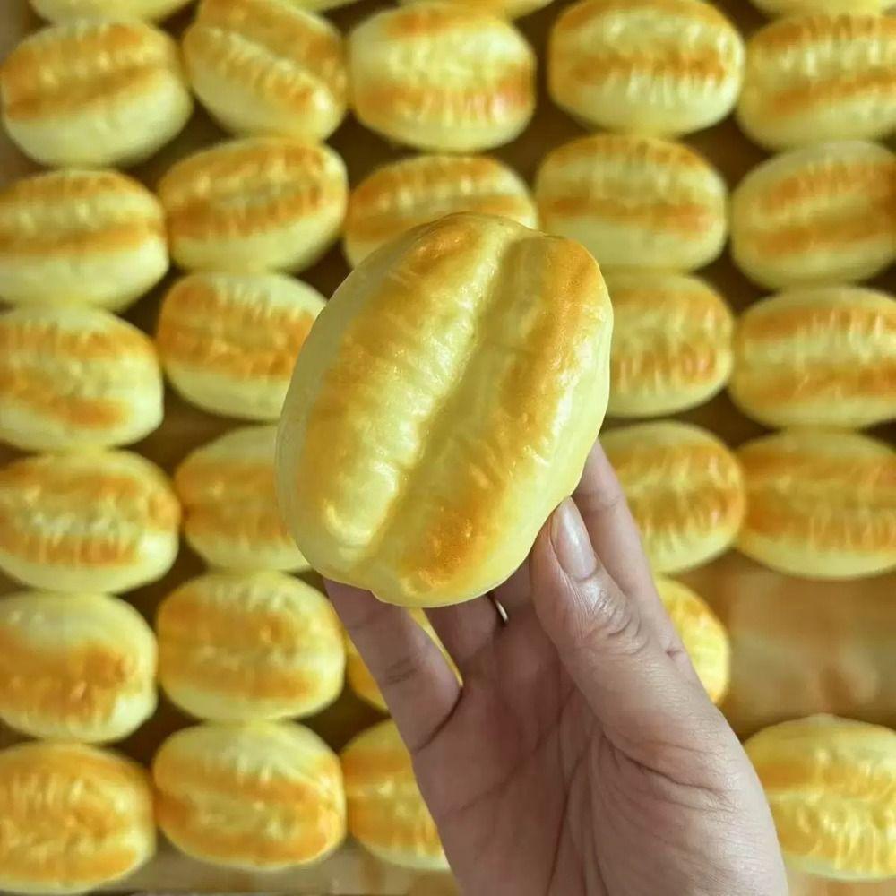 Sticky Croissant Squishy Toy Slow Rising Slow Rebound Toy Sensory Fidget Ball  Office Workers