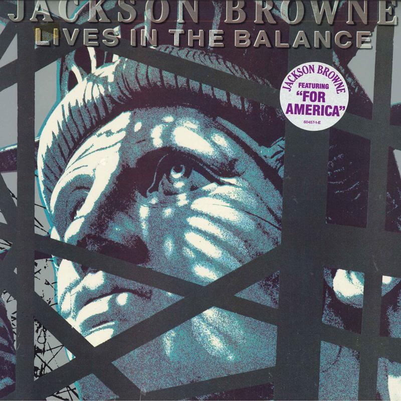 

LP Record JACKSON BROWNE - Lives In The Balance 604571E ASYLUM 1986 US Rock Used