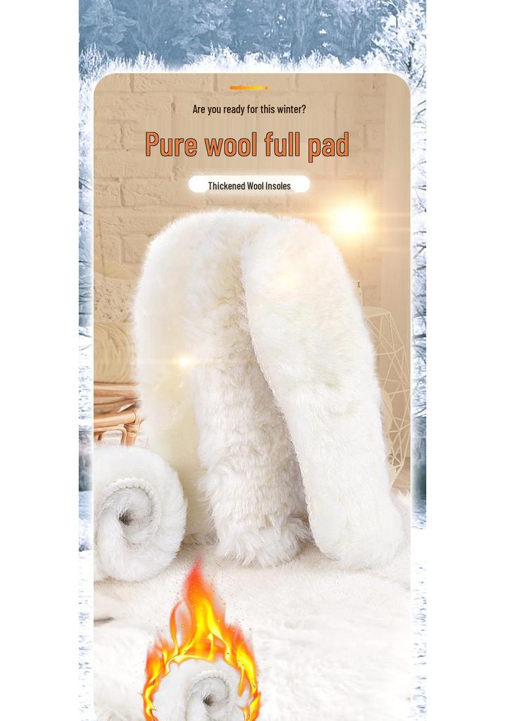 Unisex Fleece-Lined Leather Snow Boots with Sweat-Absorbing Wool Insole
