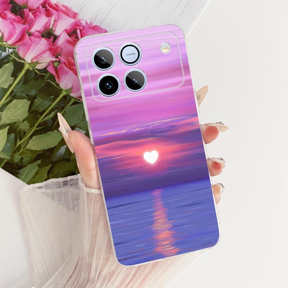 Clear Casing For Honor Win 5G AAP-AN00 Case For Honor Win 5G Cover Luxury Cute Cat Fashion Butterfly Cool Painted