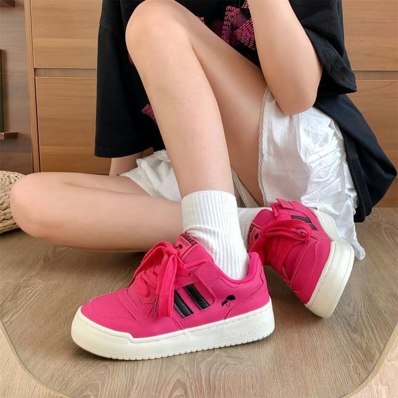 

МОДНЕ ВЗУТТЯ Чоловічі дихаючі спортивні кросівки Спортивне взуття для бігу Відкритий жіночий теніс Тренажер для тренажерного залу 40 рожевий червоний колір