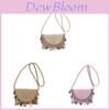Summer Woven Envelope Bag For Women Small Shoulder Crossbody Tote With Soft Polyester Material