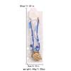 Exaggerated rice bead hand woven fishbone starfish pendant necklace fashionable bohemian collarbone chain layered